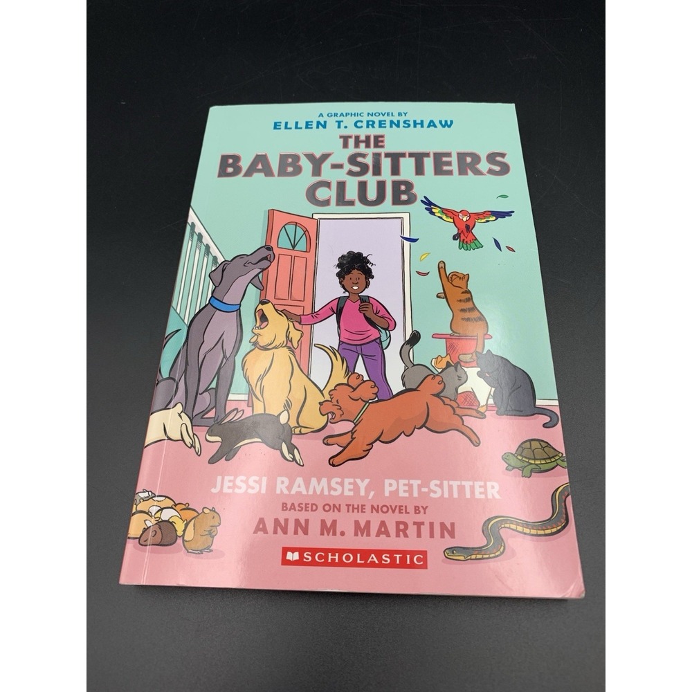 jessi ramsey pet sitter #18 The Babysitters Club GraphNovel By Ellen T. Crenshaw